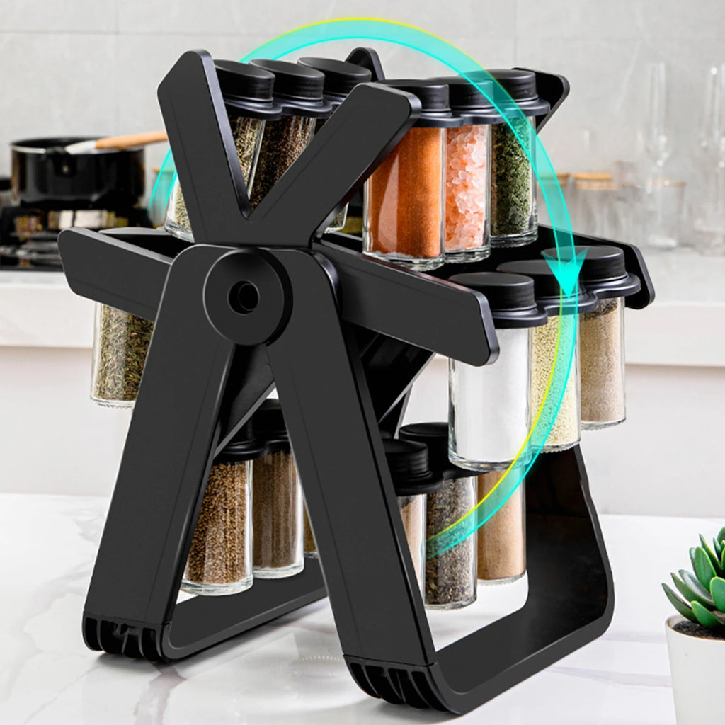 SpinSpice™ Rotating Rack 🌪️🌶️
