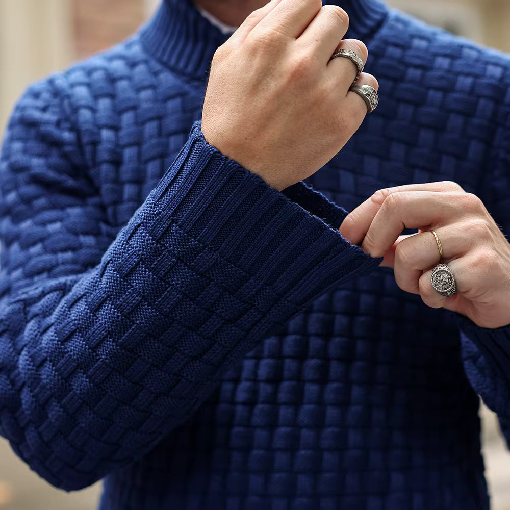 Ian™ | Classic Shawl Neck Knit