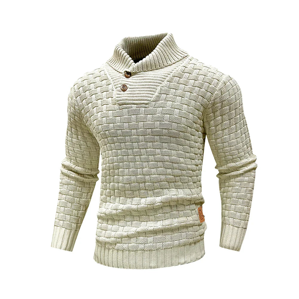 Ian™ | Classic Shawl Neck Knit
