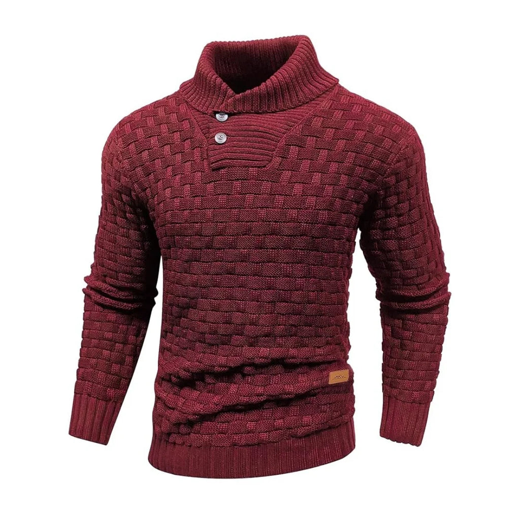 Ian™ | Classic Shawl Neck Knit