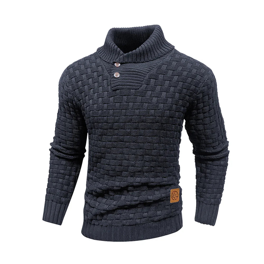 Ian™ | Classic Shawl Neck Knit