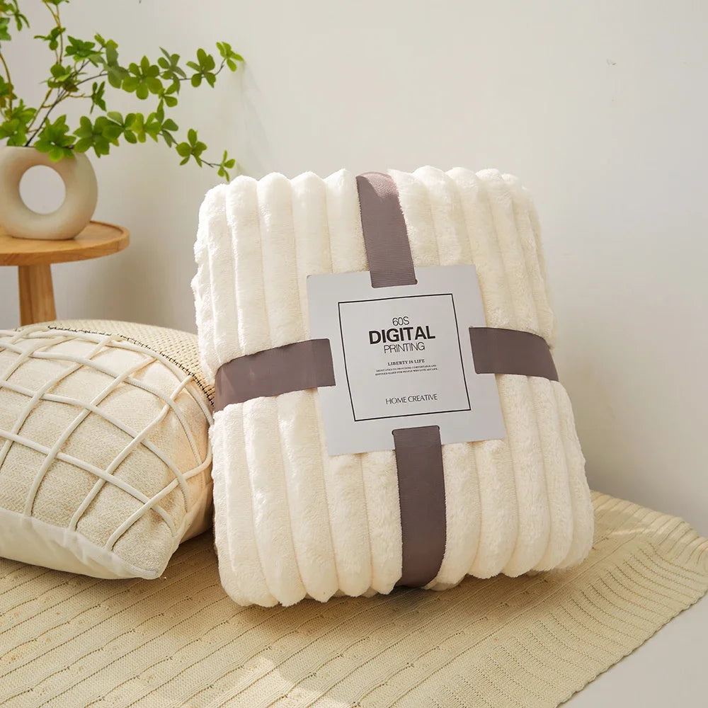 MarshmallowHug™ – Ultra-Soft Winter Fur Blanket