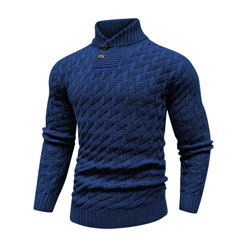 Ian™ | Classic Shawl Neck Knit