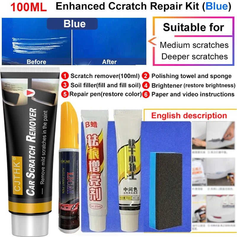 Car Scratch Remover For Autos Body Paint Scratch Care