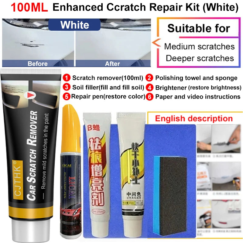 Car Scratch Remover For Autos Body Paint Scratch Care