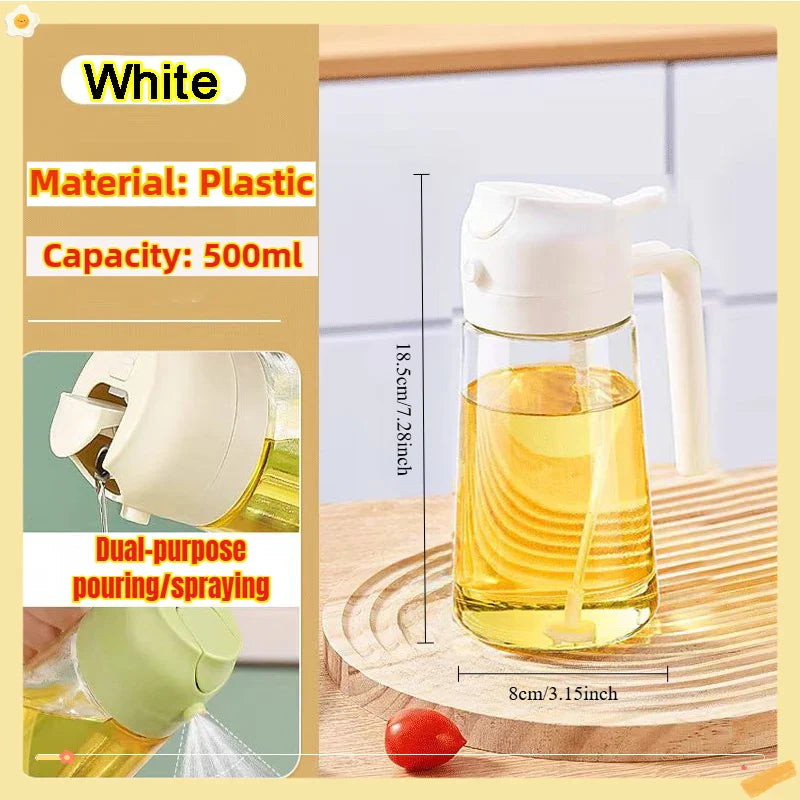 Clean Pour Energy – Oil Mister Bottle in 3 Space-Saving Sizes