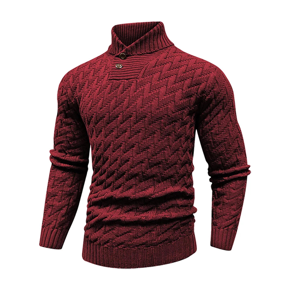 Ian™ | Classic Shawl Neck Knit