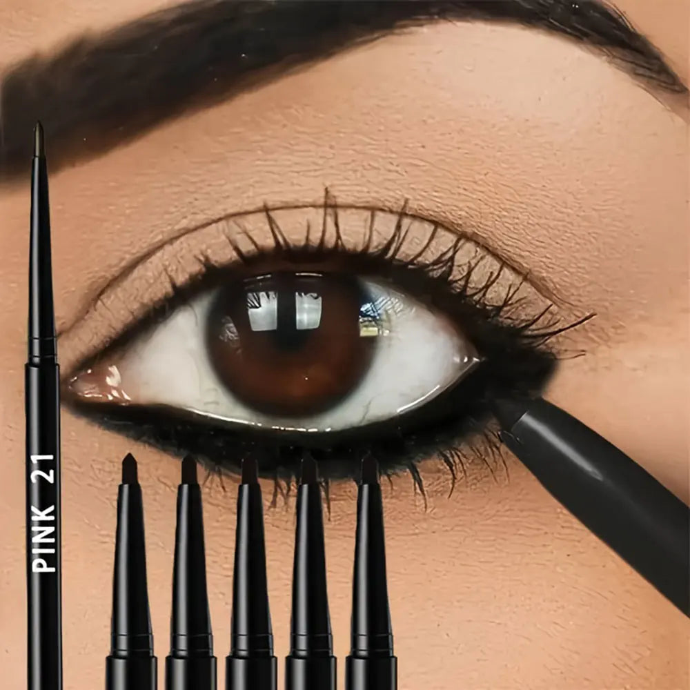 5 Pack Waterproof Eyeliner Pencil