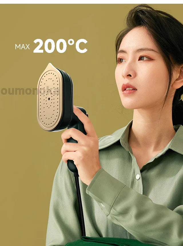 2-in-1 Handheld Steam Iron | Portable Garment Steamer & Ironing Machine for Home & Travel💎 Professional Product Description: