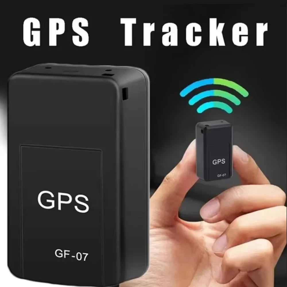 Magnetic GPS Tracker - Mini Portable Car Tracking Device with Strong Magnetic Mount & SOS Alarm