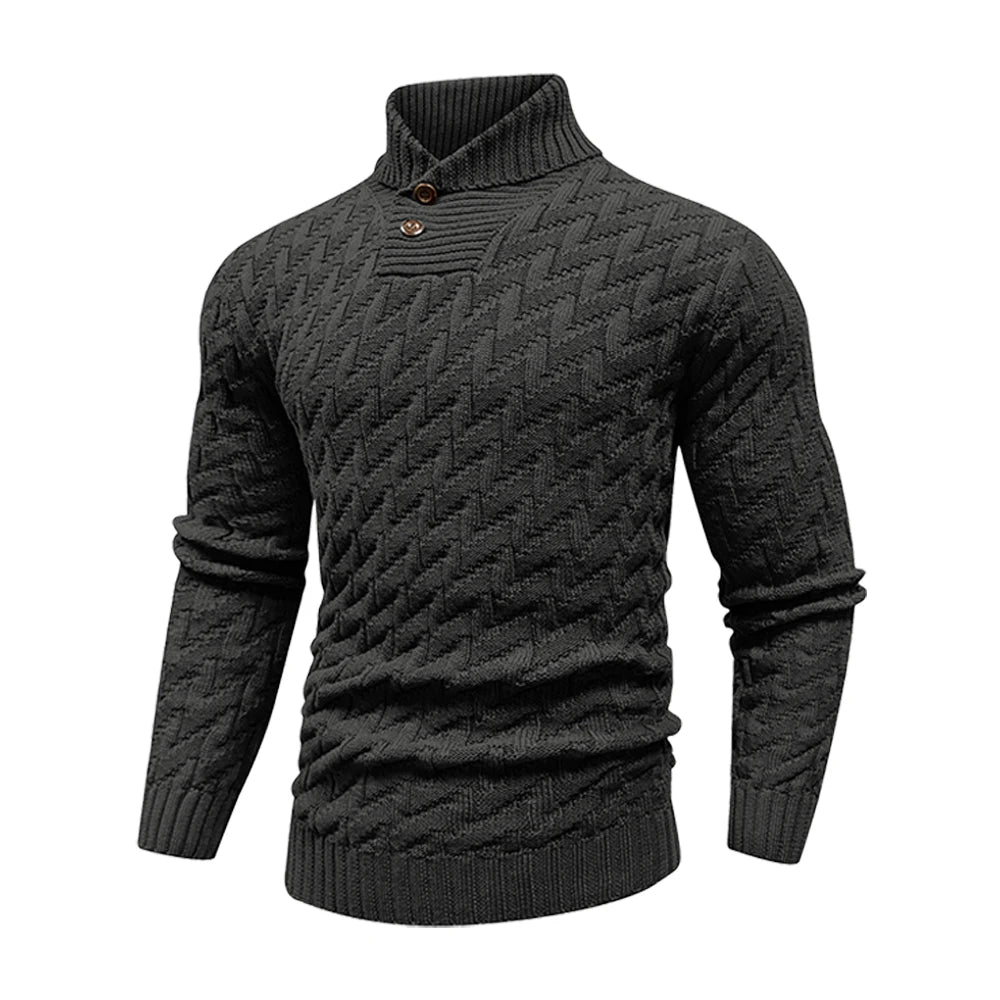 Ian™ | Classic Shawl Neck Knit