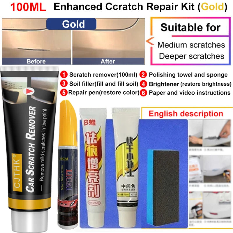 Car Scratch Remover For Autos Body Paint Scratch Care
