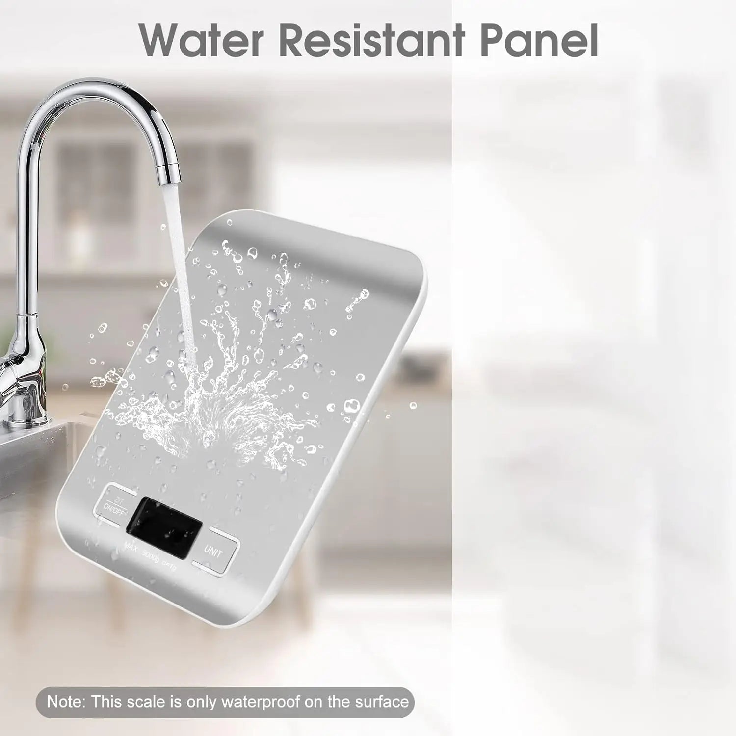 WeightSense Pro™ – Digital Tare Kitchen Scale