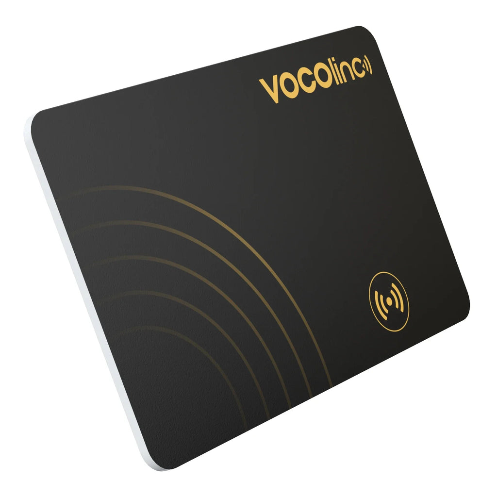 VOCOlinc Ultra-Slim Wallet Tracker Card – Apple Find My Compatible, Bluetooth Anti-Loss Smart Tag
