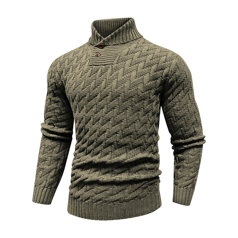 Ian™ | Classic Shawl Neck Knit