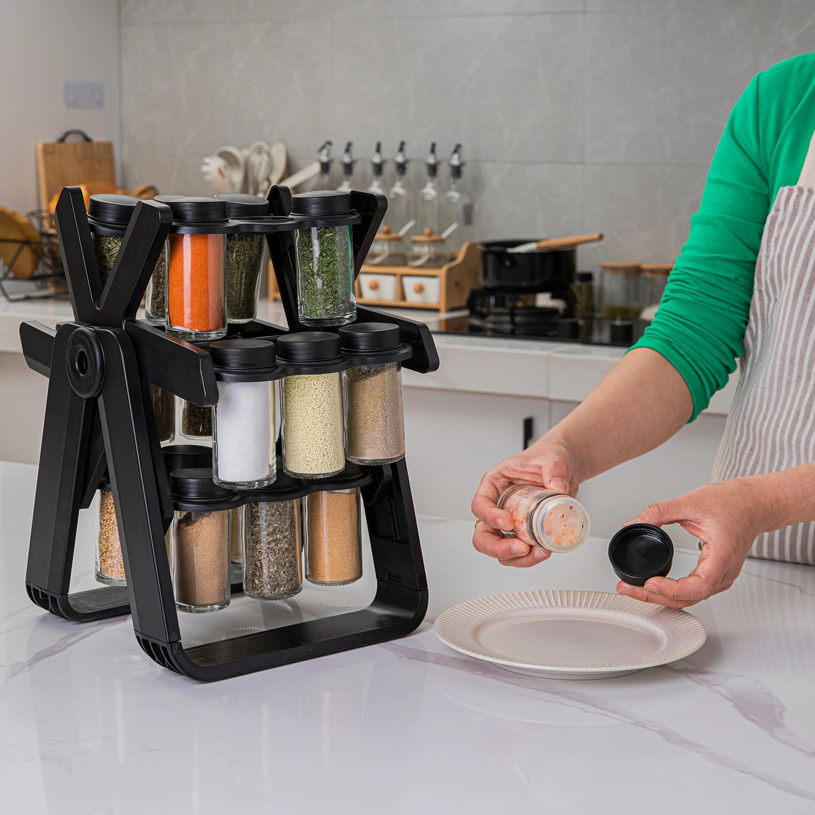 SpinSpice™ Rotating Rack 🌪️🌶️