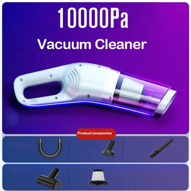 Handheld Wireless Vacuum Cleaner – 10000PA Power