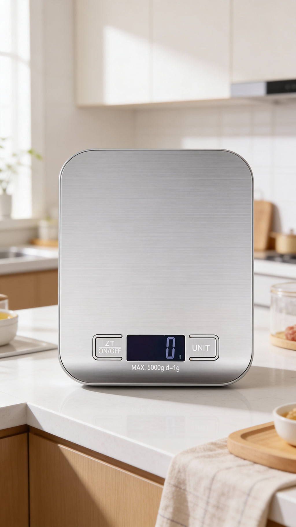 WeightSense Pro™ – Digital Tare Kitchen Scale